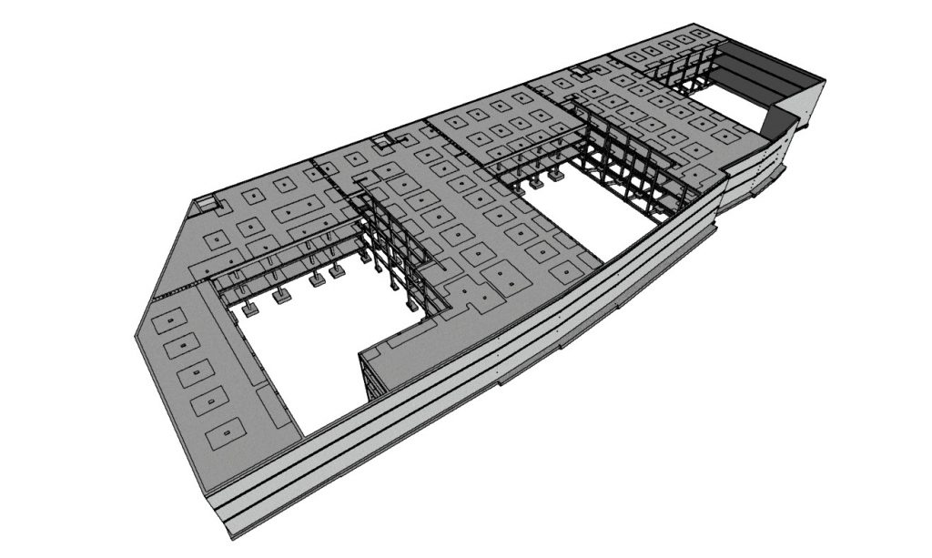 Estructura Parking subterraneo Recinto Ferial